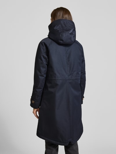 Didriksons Parka met capuchon, model 'LUNA' Donkerblauw - 5
