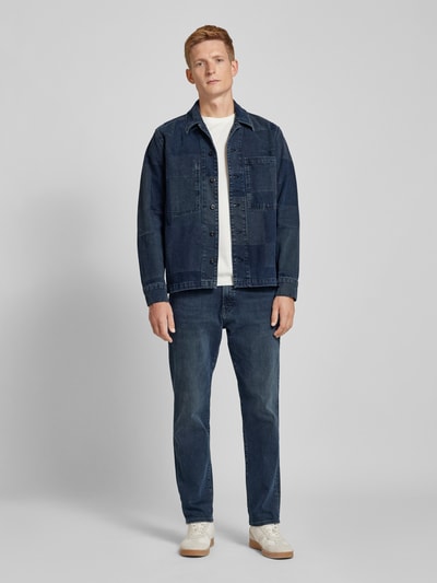 GABBA Jeansjack met borstzakken Marineblauw - 1