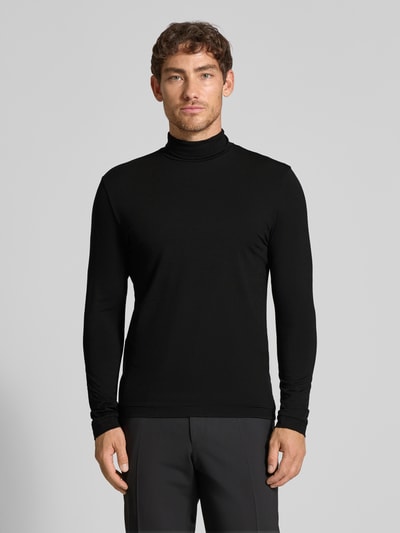 Drykorn Longsleeve mit Rollkragen Modell 'EMANUEL' Black 4