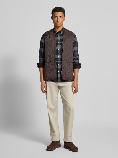 Barbour Tailored fit vrijetijdsoverhemd van puur katoen  Donkerbruin - 1