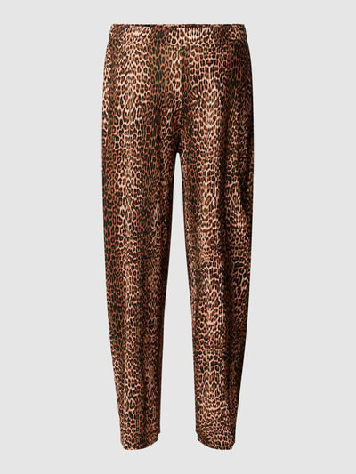 Mamalicious Umstands-Hose mit Animal-Print Modell 'Aora' Black 2