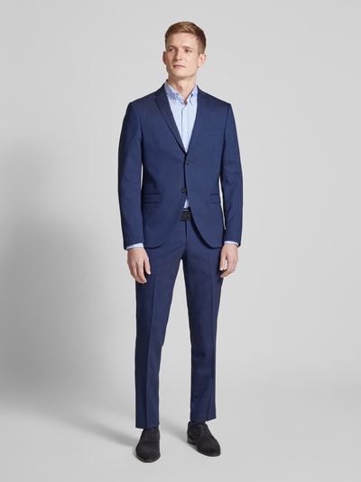 BOSS Slim Fit Freizeithemd mit Button-Down-Kragen Modell 'Roan' Bleu 1