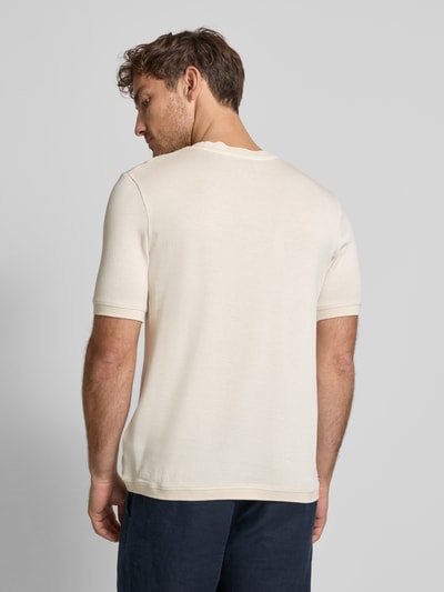 Cinque T-shirt z okrągłym dekoltem model ‘Badi’ Złamany biały 5