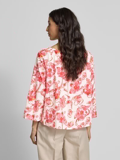 Christian Berg Woman Regular Fit Bluse mit 3/4-Arm Hellrot 5