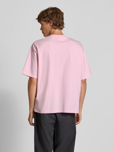 REVIEW Oversized T-Shirt mit Rundhalsausschnitt Rosa 5