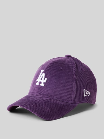 New Era Basecap mit Logo-Stitching Lila 1