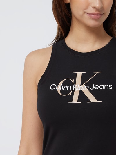 Calvin Klein Jeans Jurk met logoprint  Zwart - 3