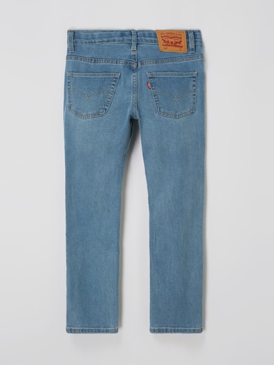 Levi’s® Kids Slim tapered fit jeans met stretch, model '512' Jeansblauw - 3