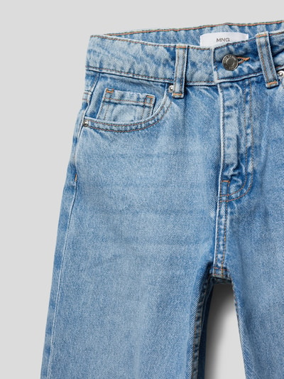 Mango Jeans im Used-Look Blau 2