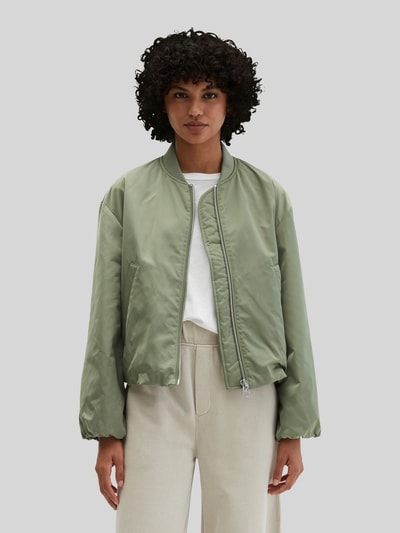 Marc O'Polo Regular Fit Blouson mit Baseball-Kragen Gruen 4