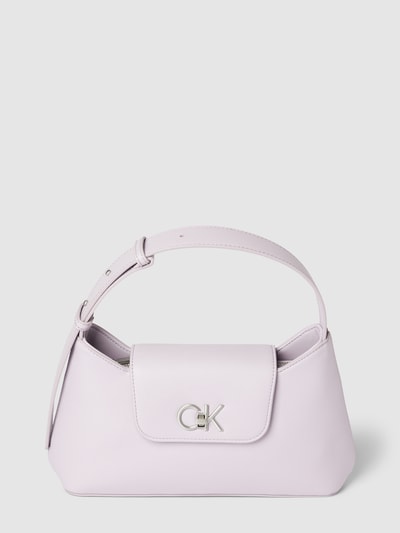 CK Calvin Klein Handtasche mit Label-Applikation Modell 'RE-LOCK' Flieder 2