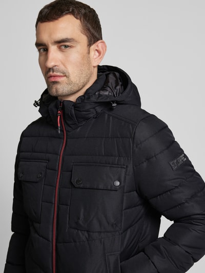 s.Oliver RED LABEL Regular Fit Steppjacke mit Stehkragen Black 3