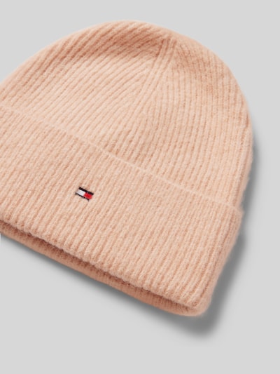 Tommy Hilfiger Strickmütze mit Logo-Detail Modell 'ESSENTIAL FLAG FUZZY' Pink 2