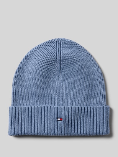 Tommy Hilfiger Mütze aus Baumwoll-Kaschmir-Mix  Rauchblau 1