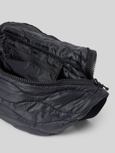 PEAK PERFORMANCE Bauchtasche mit Strukturmuster Modell 'Helium' Black 5