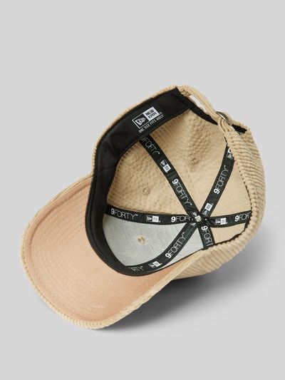 New Era Basecap aus Cord mit verstellbarem Riemen Sand 2