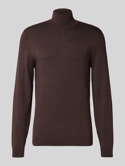 MCNEAL Coltrui van viscosemix Chocoladebruin gemêleerd - 2