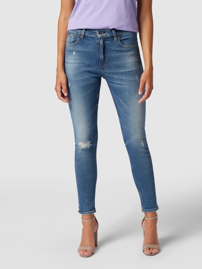 Polo Ralph Lauren Skinny Fit Jeans im Destroyed-Look Jeansblau 4