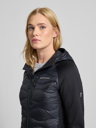 PEAK PERFORMANCE Gewatteerd jack met capuchon Zwart - 3