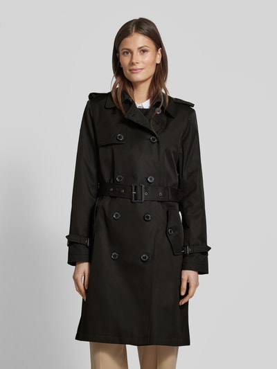 Lauren Ralph Lauren Trenchcoat mit Taillengürtel Black 4