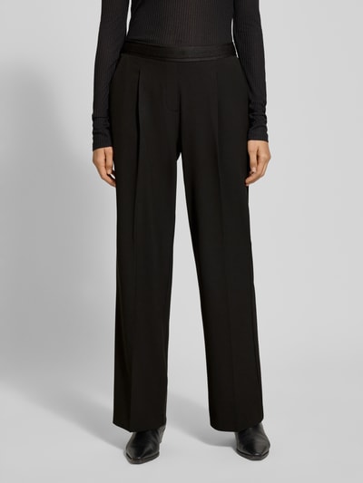 OPUS Stoffen broek met elastische band, model 'Marou city' Zwart - 4