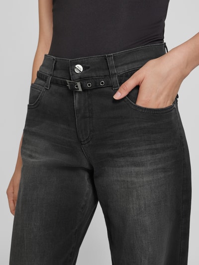 Angels Jeans met riem, model 'LIZ BELT' Antraciet - 3