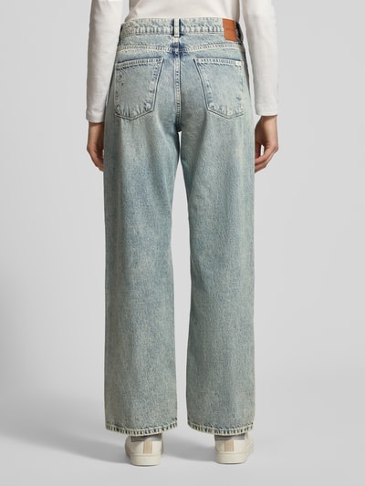 Mustang Jeansy z 5 kieszeniami model ‘Madison’ Jasnoniebieski melanż 5