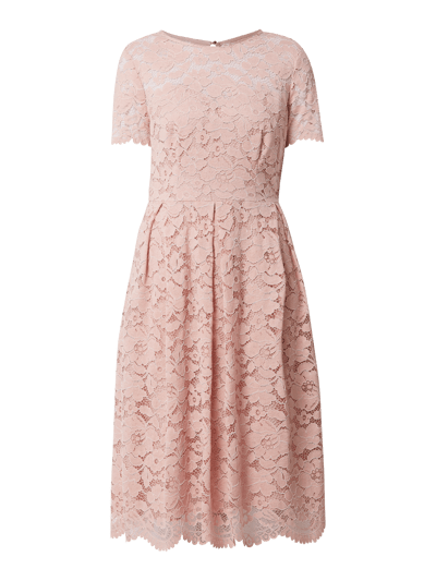 ROBE LÉGÈRE Kleid aus floraler Spitze  Altrosa 2