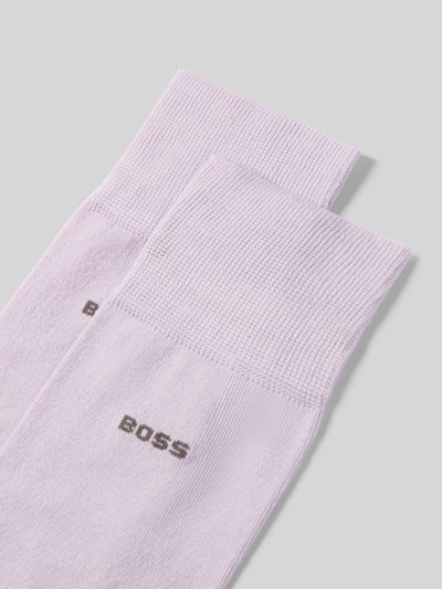 BOSS Socken aus Baumwoll-Mix Flieder 2