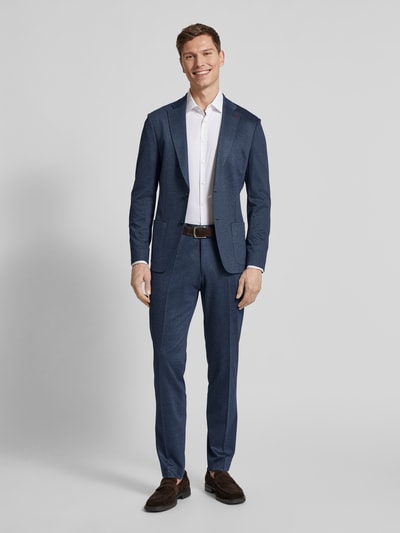 Roy Robson Slim Fit Anzug aus Viskose-Mix Marine 1