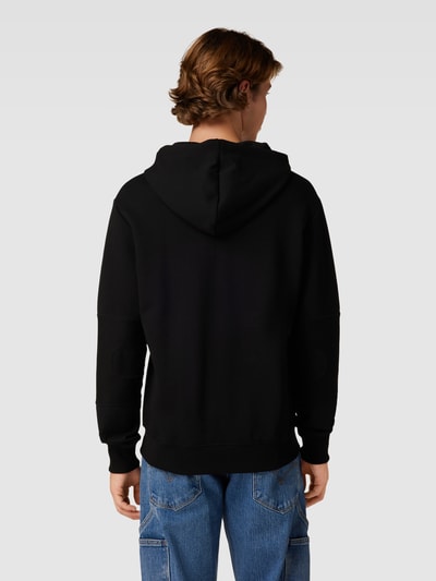 G-Star Raw Hoodie mit Logo-Stitching Modell 'Moto' Black 5