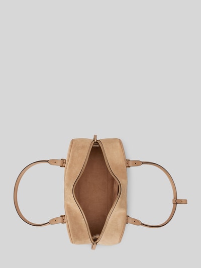 Lauren Ralph Lauren Henkeltasche aus echtem Veloursleder Beige 5