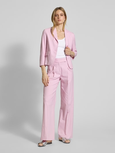 Rich & Royal Top z prążkowanymi wykończeniami Biały 1