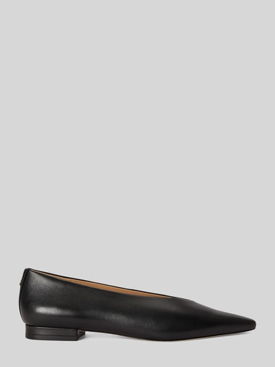 Lauren Ralph Lauren Ballerina aus echtem Rindsleder Black 2