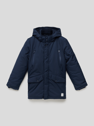 s.Oliver RED LABEL Jacke mit abnehmbarer Kapuze Marineblau 1