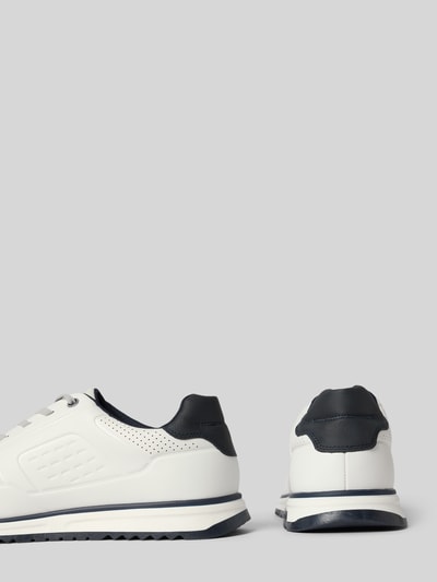 Tom Tailor Lage sneakers met geperforeerd oppervlak Wit - 2