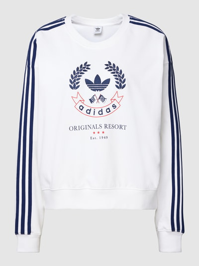 adidas Originals Oversized sweatshirt met labeldetails Wit - 2