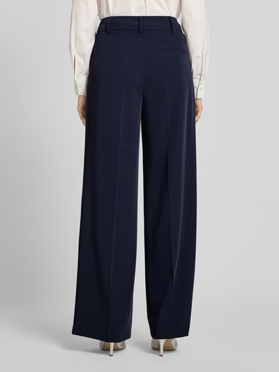 Christian Berg Woman Selection Flared Anzughose mit Bundfalten Marine 5