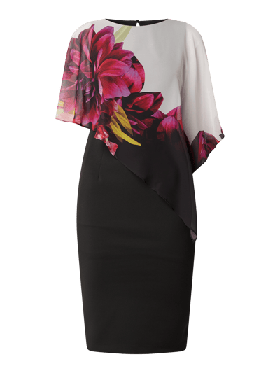 Coast Cocktailkleid mit Chiffonbesatz  Rose 2