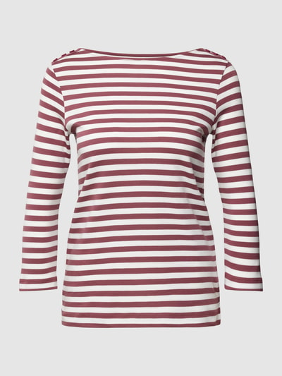 Christian Berg Woman T-shirt met 3/4-mouwen Roestrood - 2