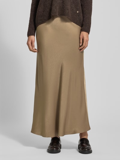 My Essential Wardrobe Maxirock aus Viskose-Mix Modell 'Estelle' Schoko 4
