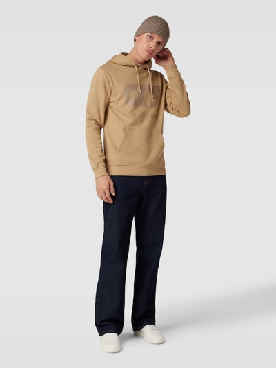 AlphaTauri Hoodie mit Label-Print Modell 'SHERO' Beige 1