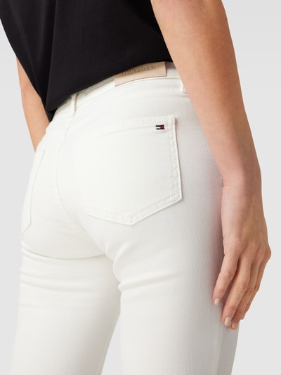 Tommy Hilfiger Skinny Fit Jeans mit 5-Pocket-Design Modell 'FLEX' Weiss 3