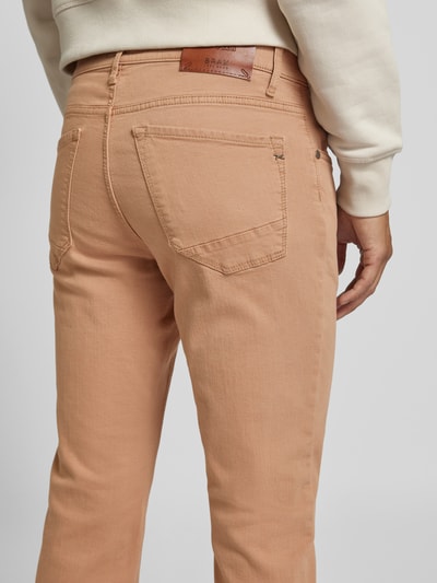 Brax Regular Fit Jeans im 5-Pocket-Design Beige 3