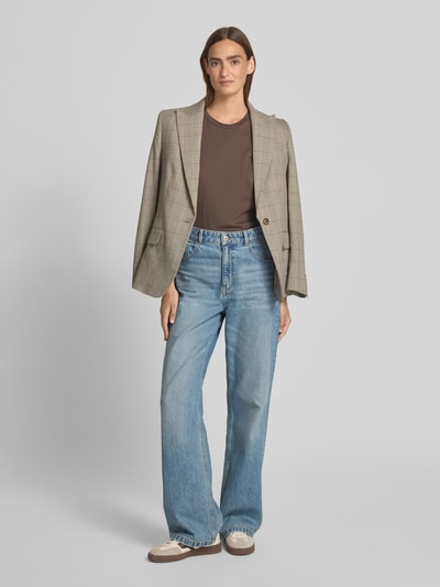 Tommy Hilfiger T-shirt o kroju regular fit z czystej bawełny Jasnobrązowy 1