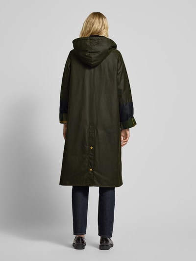 Barbour Mantel mit Umlegekragen Modell 'Carolyn' Khaki 5