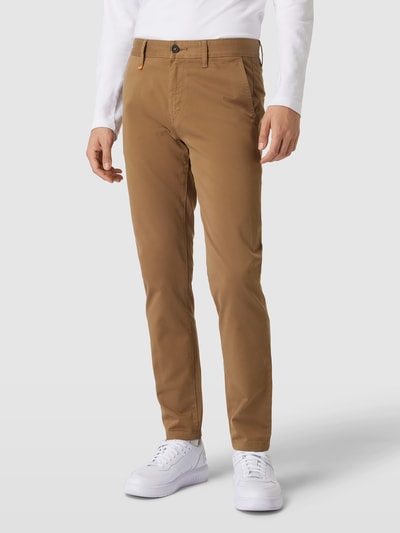BOSS Orange Chino mit französischen Eingrifftaschen Modell 'Taber' Beige 4