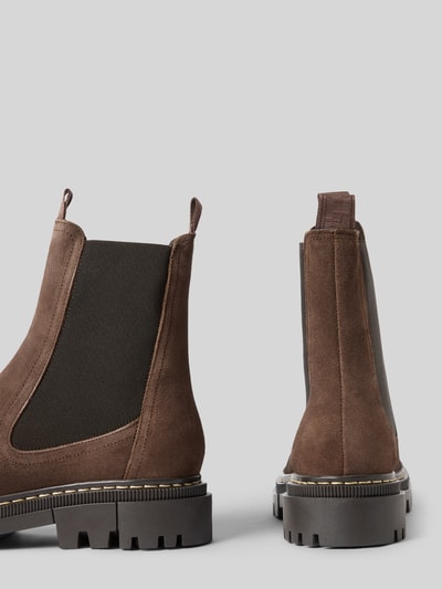 Tamaris Chelseas aus echtem Rindsleder Dunkelbraun 2