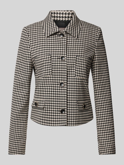 Christian Berg Woman Selection Blazer met platte kraag Zwart - 1