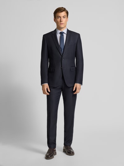 SEIDENSTICKER Koszula biznesowa o kroju slim fit z listwą guzikową Granatowy 1